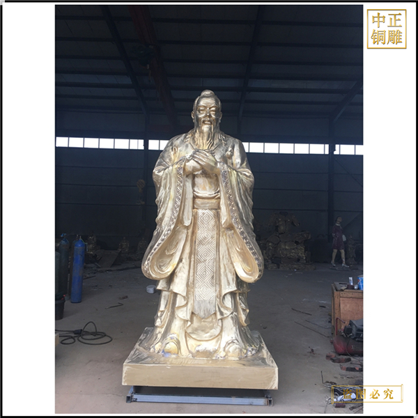 1.學??鬃拥袼茉O計.jpg 1.學校孔子雕塑設計.jpg